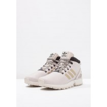 Zapatillas adidas Originals ZX FLUX 5/8 altas Marrón claro/negero