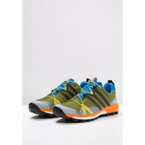 Zapatillas adidas Performance TERREX AGRAVIC GTX de senderismo unity lime/negero/unity naranja
