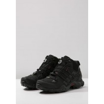 Zapatillas adidas Performance TERREX SWIFT R MID GTX Botas de senderismo negero/gris/power rojo