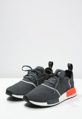 Zapatillas adidas Originals NMD_R1 gris/semi solar rojo