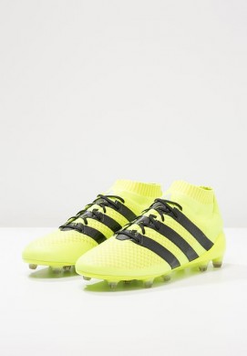 Botas de fútbol con tacos Botas de fútbol adidas Performance ACE 16.1 PRIMEKNIT FG amarillo/negero