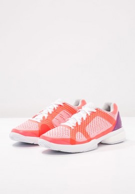 Zapatillas de tenis outdoor adidas Performance BARRICADE BOOST rojo/blanco/violeta