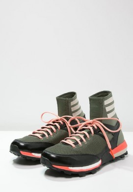 Zapatillas adidas Performance ADIZERO XT BOOST trail verde/ Marrón claro/solar rojo