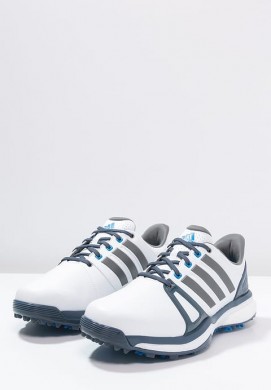 Zapatillas adidas Golf ADIPOWER BOOST 2 WD Zapatos de golf blanco/mineral azul/azul