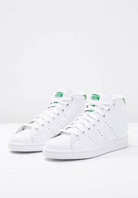 Zapatillas adidas Originals STAN SMITH altas blanco/verte