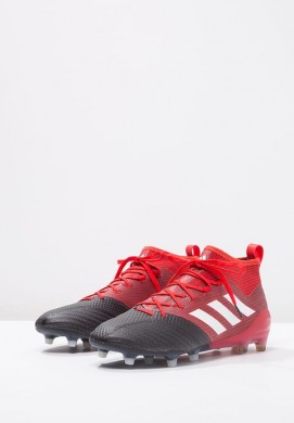 Botas de fútbol adidas Performance ACE 17.1 PRIMEKNIT FG rojo/blanco/negero