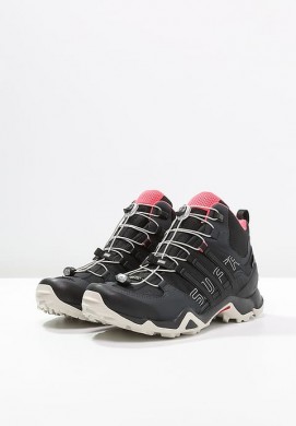 Zapatillas adidas Performance TERREX SWIFT MID GTX Botas de senderismo gris/negero/super blush