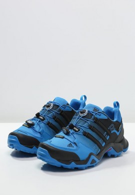 Zapatillas adidas Performance TERREX SWIFT R GTX de senderismo azul/negero/blanco