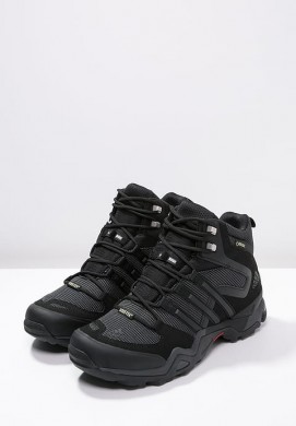 Zapatillas adidas Performance FAST X GTX Botas de senderismo negero/gris/power rojo