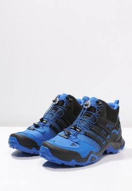 Zapatillas adidas Performance TERREX SWIFT R GTX Botas de senderismo azul/negero/blanco