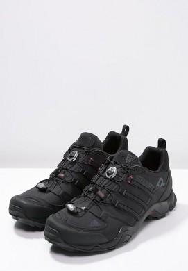 Zapatillas adidas Performance TERREX SWIFT de senderismo negero/power rojo/gris