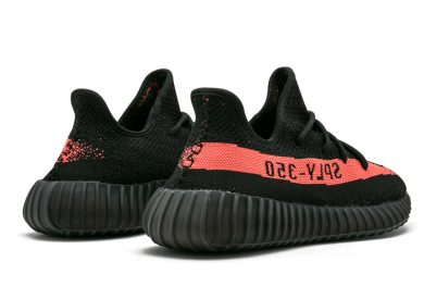 Zapatillas adidas Yeezy Boost 350 V2 Unisex negero/Solar rojonegero BY9612