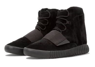 Zapatillas adidas Yeezy Boost 750 Unisex Triple negero 